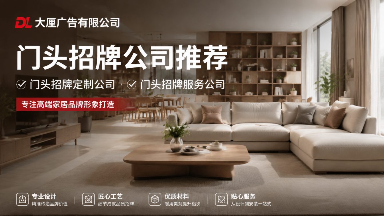 大竹县为商业空间定制招牌方案